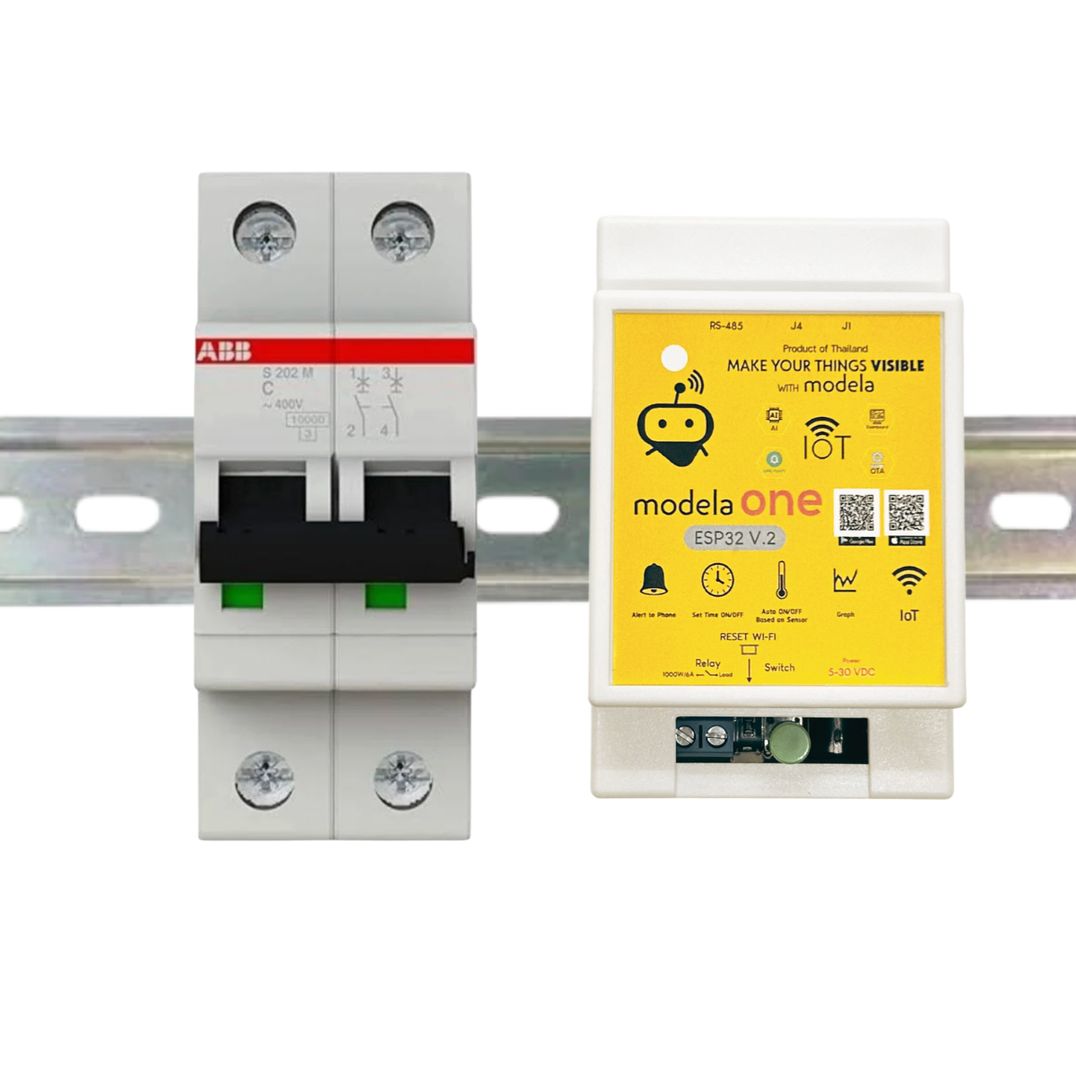 ABS Box with DIN Rail